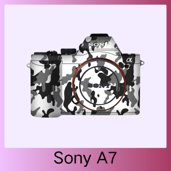 Corpo da Sony A7  - Pele câmera, adesivo câmera - com alta resistência a arranhões, à prova d'água e com design elegante.